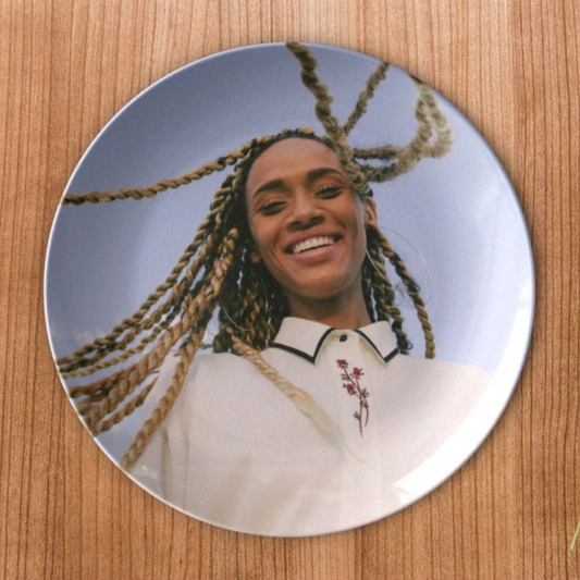 Customized Plate, Custom Photo on Plate, Personalized Photo Plate - Make Your Own